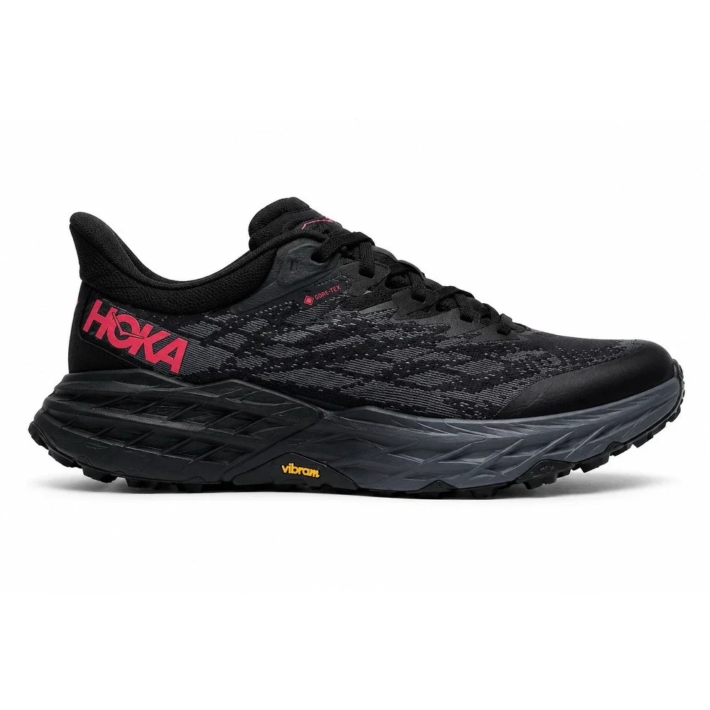 HOKA Speedgoat 5 GTX Gore-Tex Women's 9.5B Trail Running Hiking Shoes Vibram